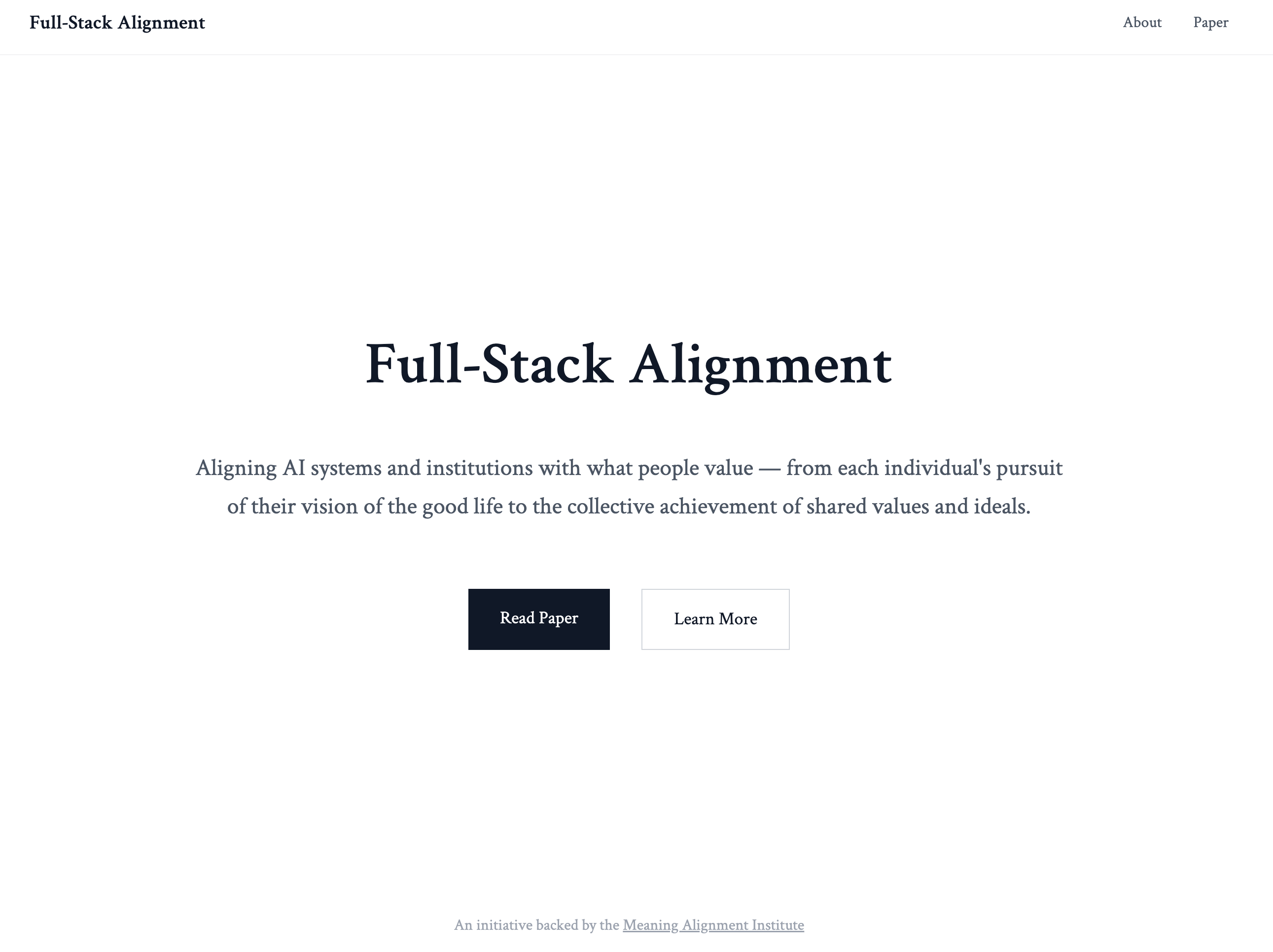 bimedotcom's tweet card. Research paper on Full-Stack Alignment (FSA) and Thick Models of Value (TMV) for AI alignment. Explores how to co-align AI systems and institutions with human values.