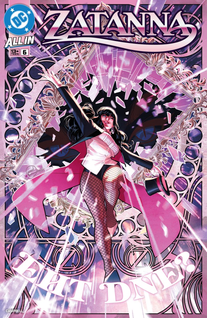 dispatchcomics's tweet card. Zatanna #6 Preview - The Comic Book Dispatch -