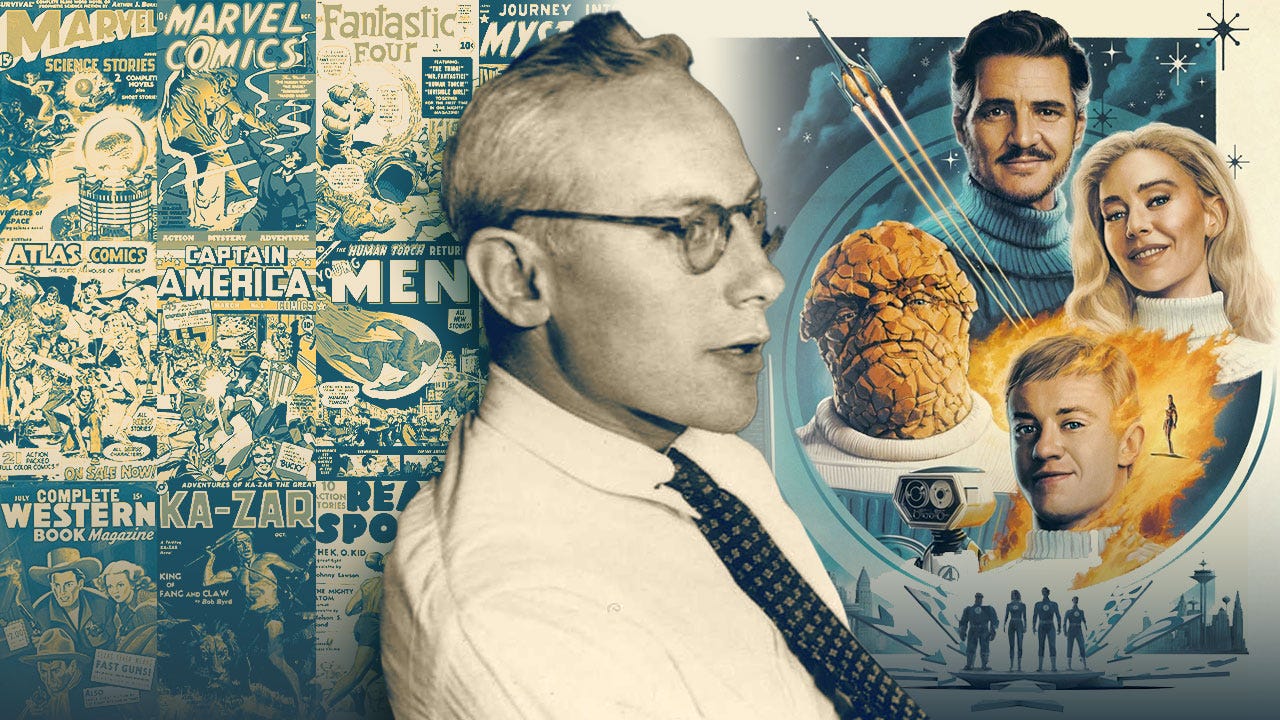 gnolan12's tweet card. Remarkably little-known among comic book fans, Martin Goodman rose from harsh poverty to become a tycoon as the founder and publisher of Marvel Comics. This is his story.