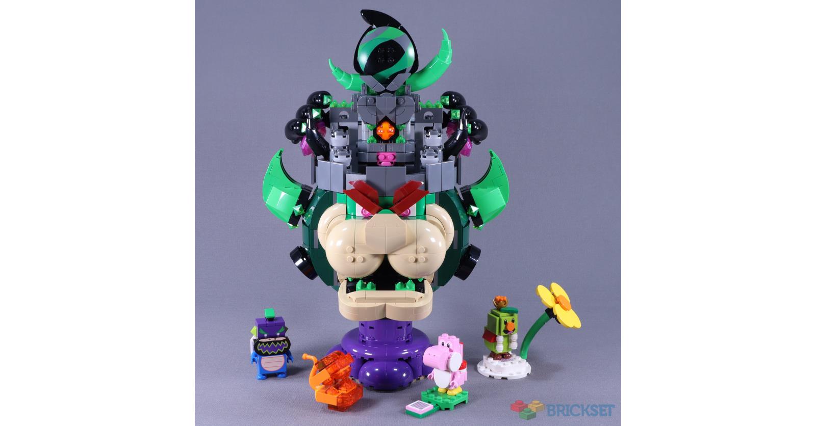 brickset's tweet card. “And now it's time for the epic–yes, the EPIC–Wonder I've been preparing! Feast your eyes on... BOWSER'S RAGE STAGE!”