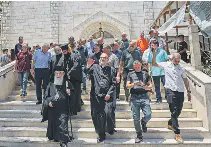 TonyDean_TO's tweet card. Top church lead­ers vis­ited Gaza on Fri­day after its only Cath­olic church was struck by an Israeli shell the day before, an attack that killed three people and wounded 10, includ­ing a priest who...