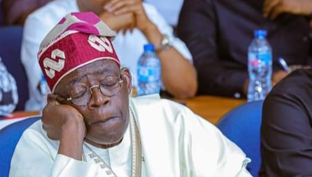 GazetteNGR's tweet card. ADC described the rebased economy under Mr Tinubu as "a cynical public relations stunt disguised as economic progress".