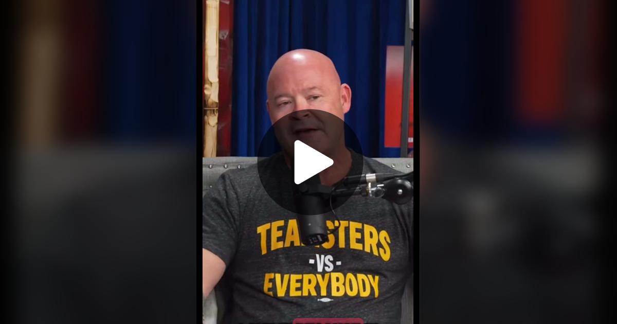 TeamsterSOB's tweet card. 81 likes, 7 comments. “Teamsters vs Everybody 💪 | @Theo Von @Theo Von This Past Weekend”