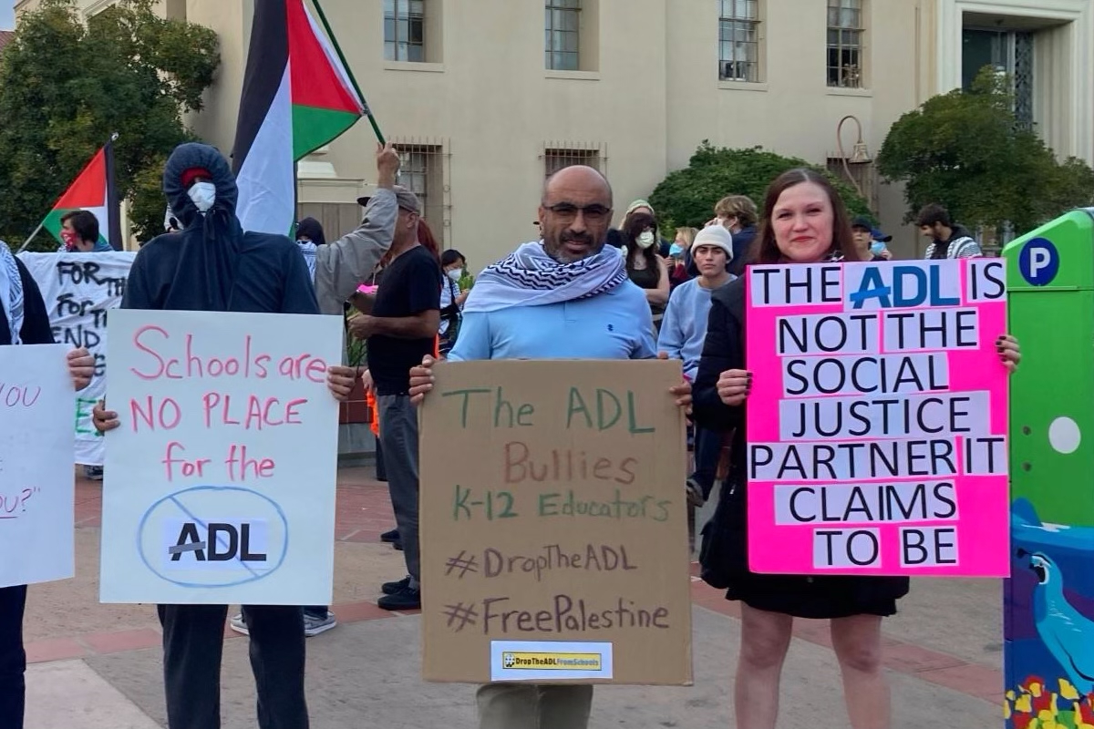 Mondoweiss's tweet card. On July 18, the NEA Board of Directors voted to ignore a vote by 7,000 NEA members to end ties with the ADL. Still, union members are celebrating the original vote as a major shift among the rank and...