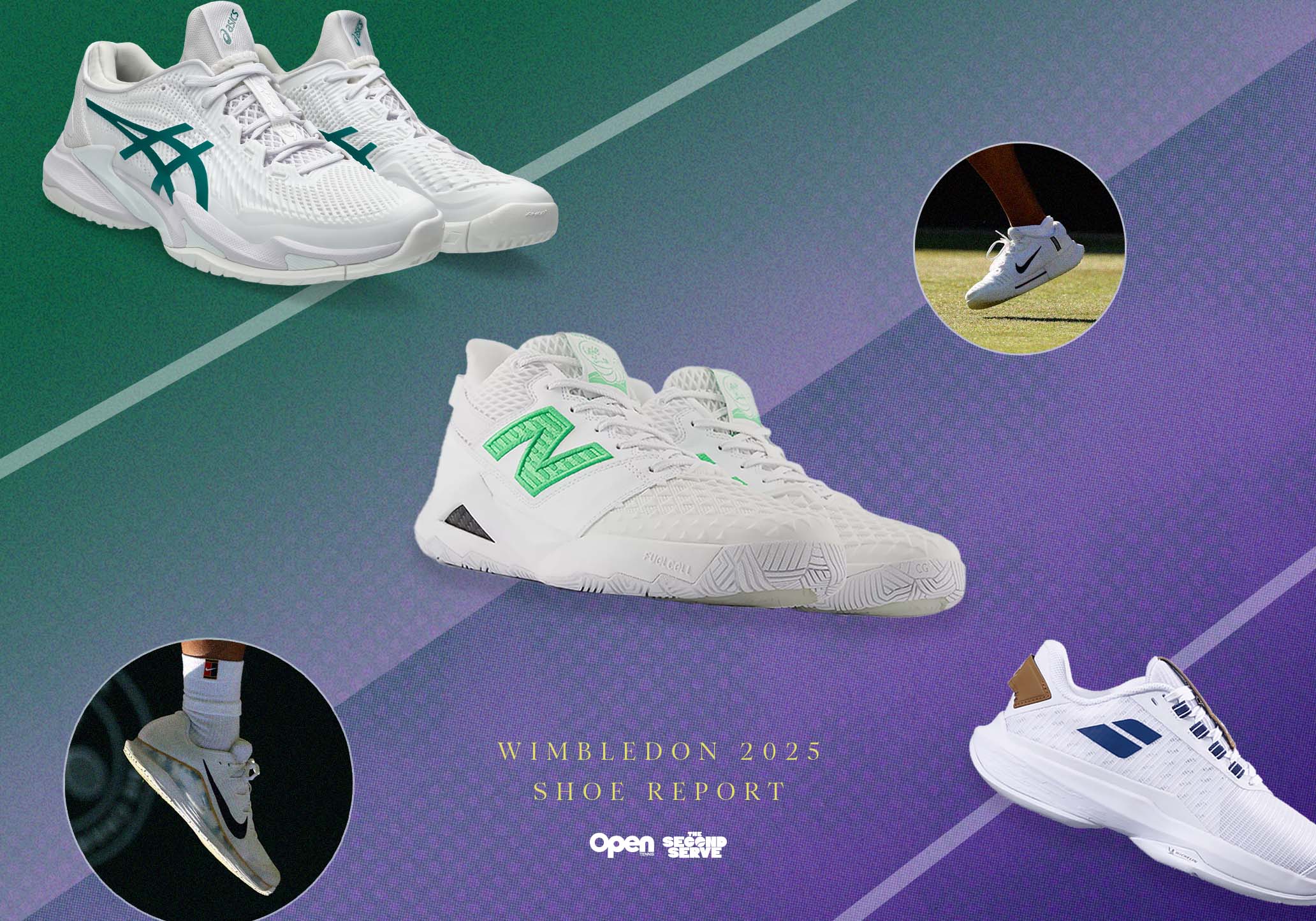 the2ndserve's tweet card. Tim Newcomb delivers the 2025 Wimbledon shoe report for The Second Serve.