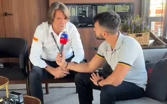 SkySportF1's tweet card. L'intervista alla vigila del nuovo round del GT World Challenge Europe