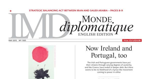LMdiplo's tweet card. Open access // by Olivier Cyran (Le Monde diplomatique - English edition, May 2015)