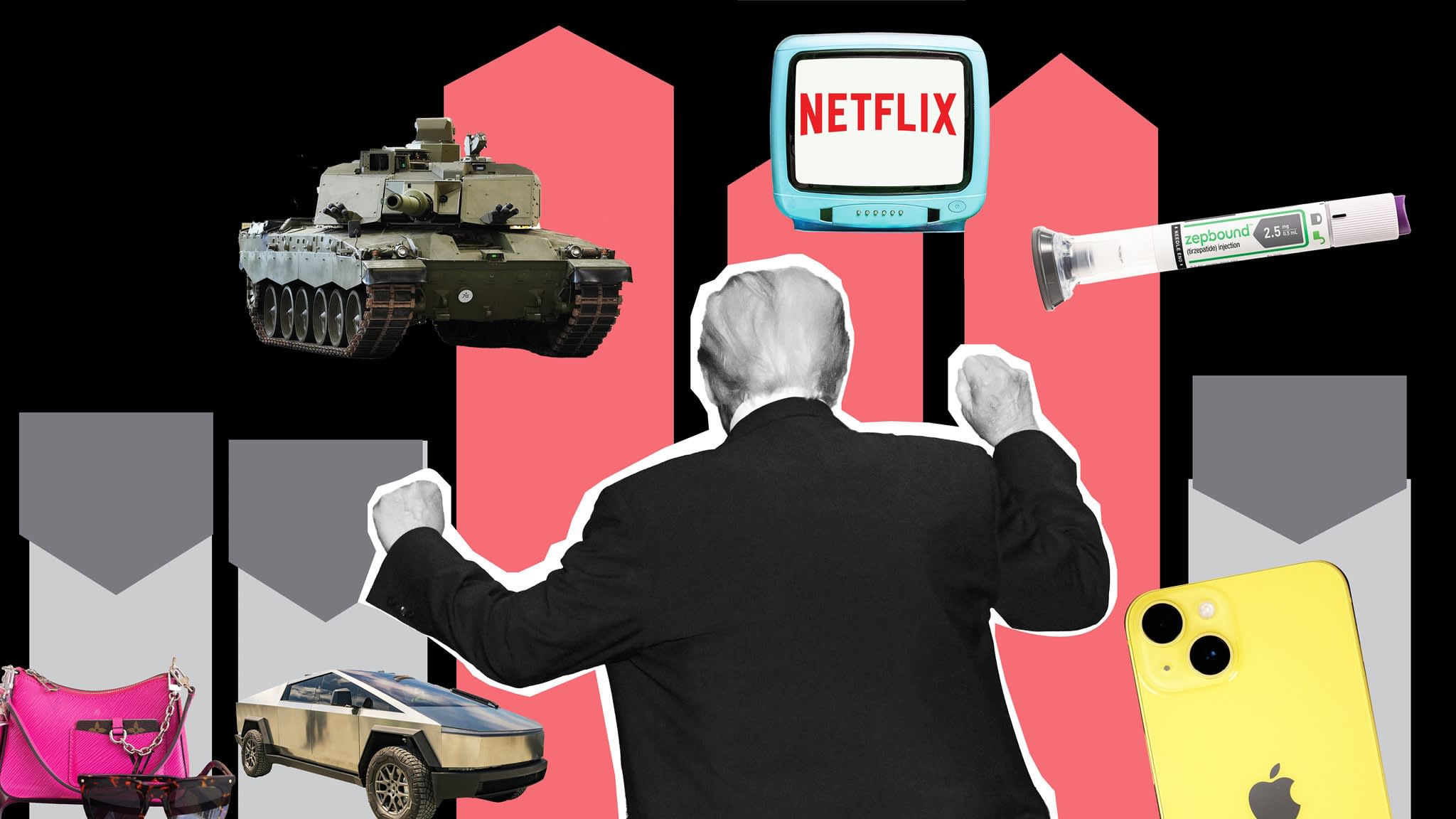 TBraithwaite's tweet card. How global companies have fared since the US president’s inauguration