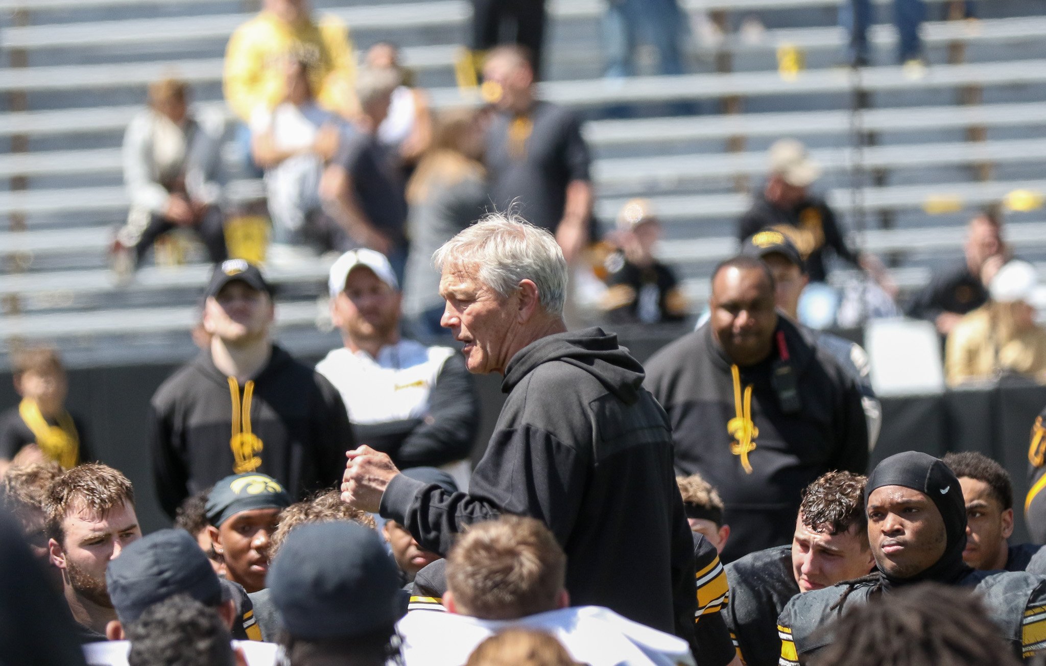 PatHarty's tweet card. By Hawk Fanatic Redshirt freshman offensive lineman Cody Fox has left the Iowa football team. “Cody decided to walk away from football,” Iowa head coach Kirk Ferentz said Thursday at Big Ten football...