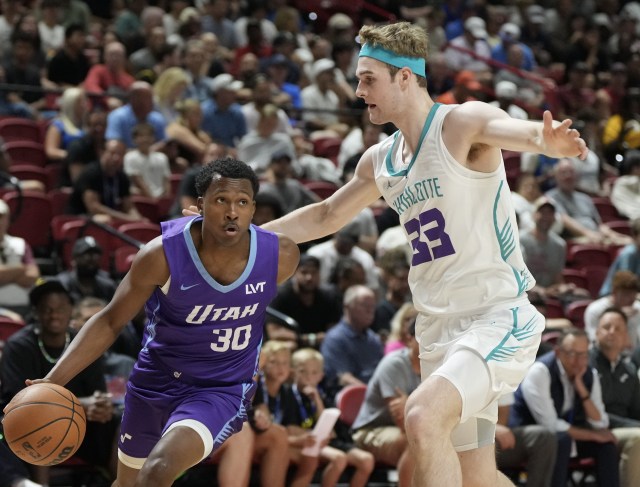 UConn_Insider's tweet card. You almost couldn’t turn on a summer league game without coming across a former state college basketball player, as UConn and Yale combined to have 10 former players competing in Las Vegas.