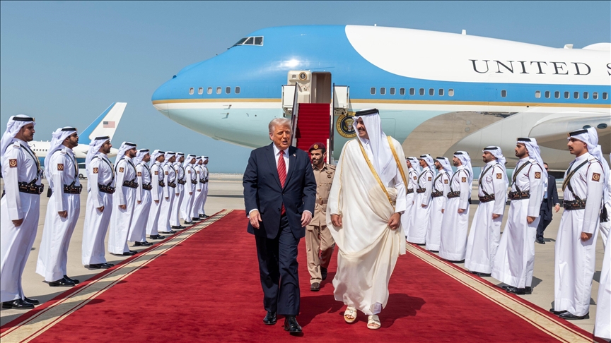 GulfStateAnalyt's tweet card. Explore Trump's Gulf tour highlighting artificial intelligence and countering China's DeepSeek influence in the region.
