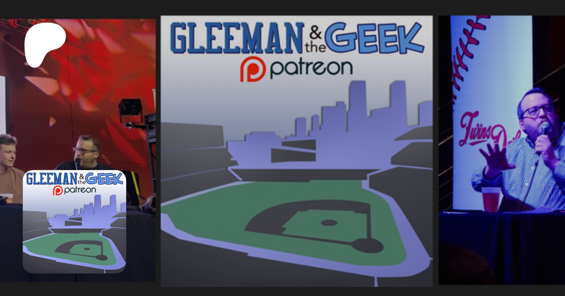 TwinsGeek's tweet card. creating Off The Record Podcast