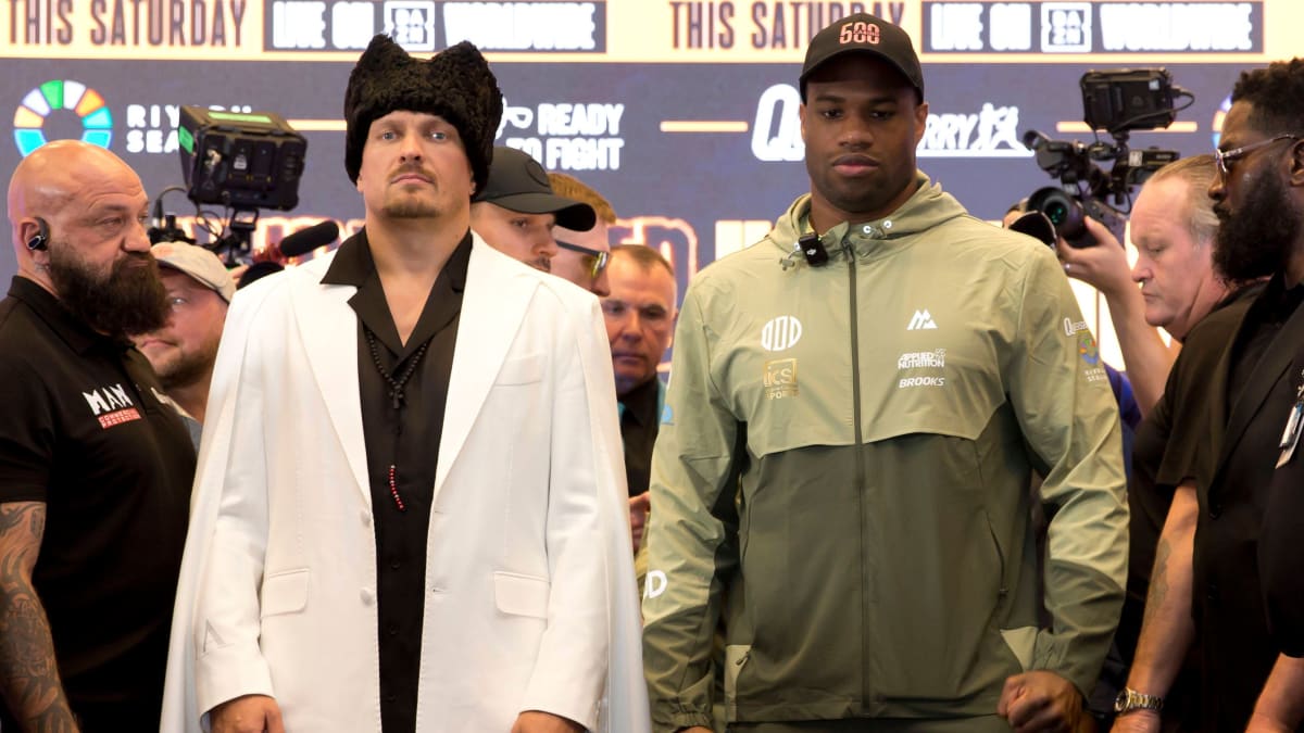 Ukrainki_UA's tweet card. Der geschmeidige Oleksandr Usyk (38) und der brachiale Daniel Dubois (27) treffen am Wochenende im größten europäischen Schwergewichtskampf aller Zeiten aufeinander. Eines haben die unterschiedlichen...