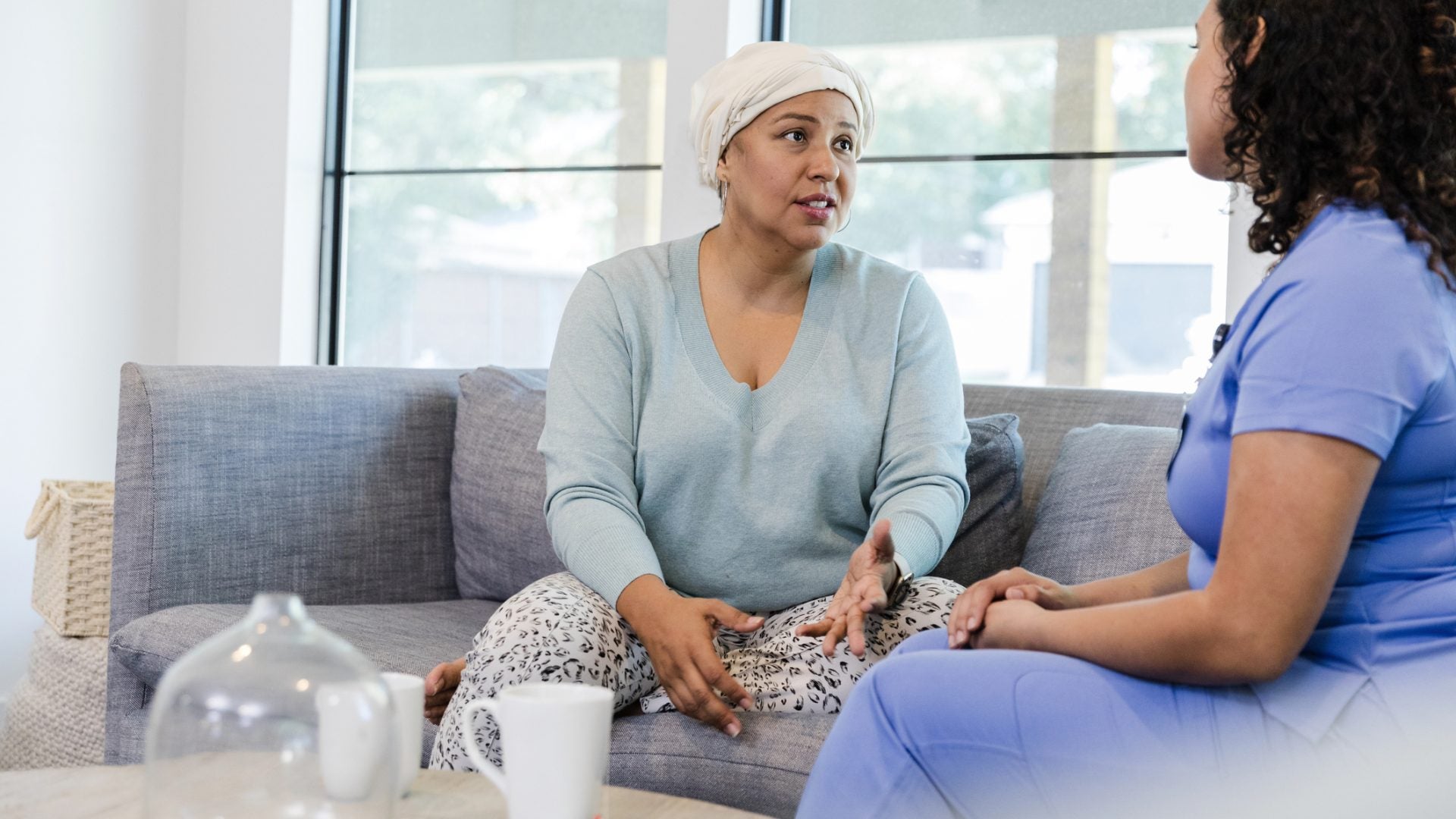 Essence's tweet card. This National Minority Mental Health Month, advocates say it’s time to center emotional support in cancer care — and ensure equitable access for all.