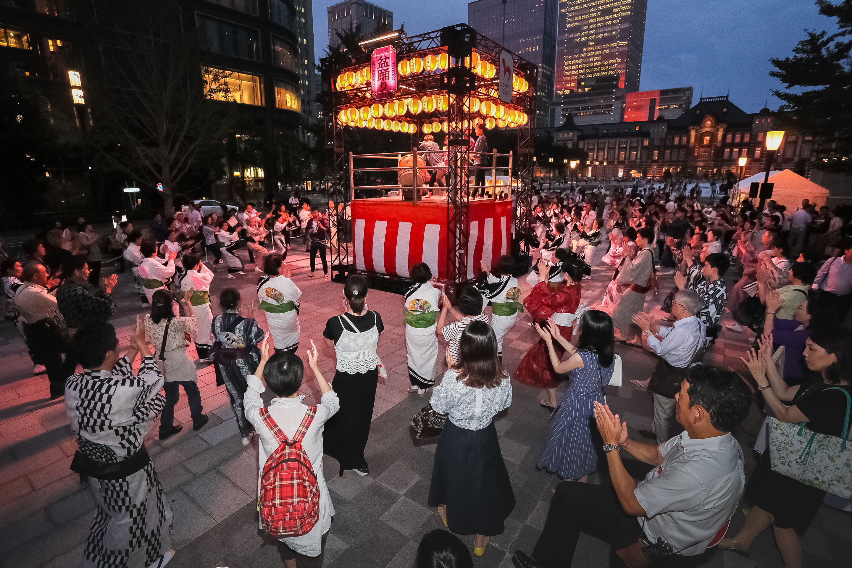 TimeOutTokyo's tweet card. While it may be tempting to just stay indoors to avoid Tokyo’s sweltering summer heat, the Marunouchi Summer Matsuri is giving us many reasons to be out and abo