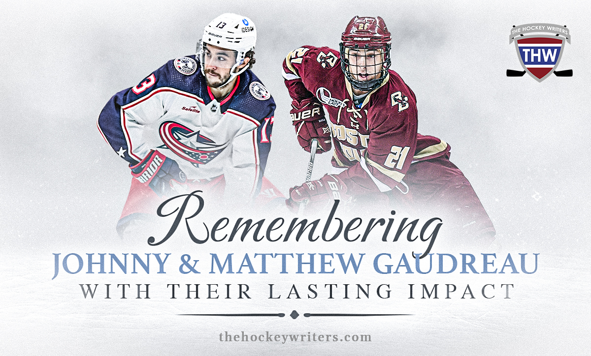 mark_scheig's tweet card. We remember the lives of Johnny & Matthew Gaudreau. See why their lives will have a lasting impact on everyone who knew them.