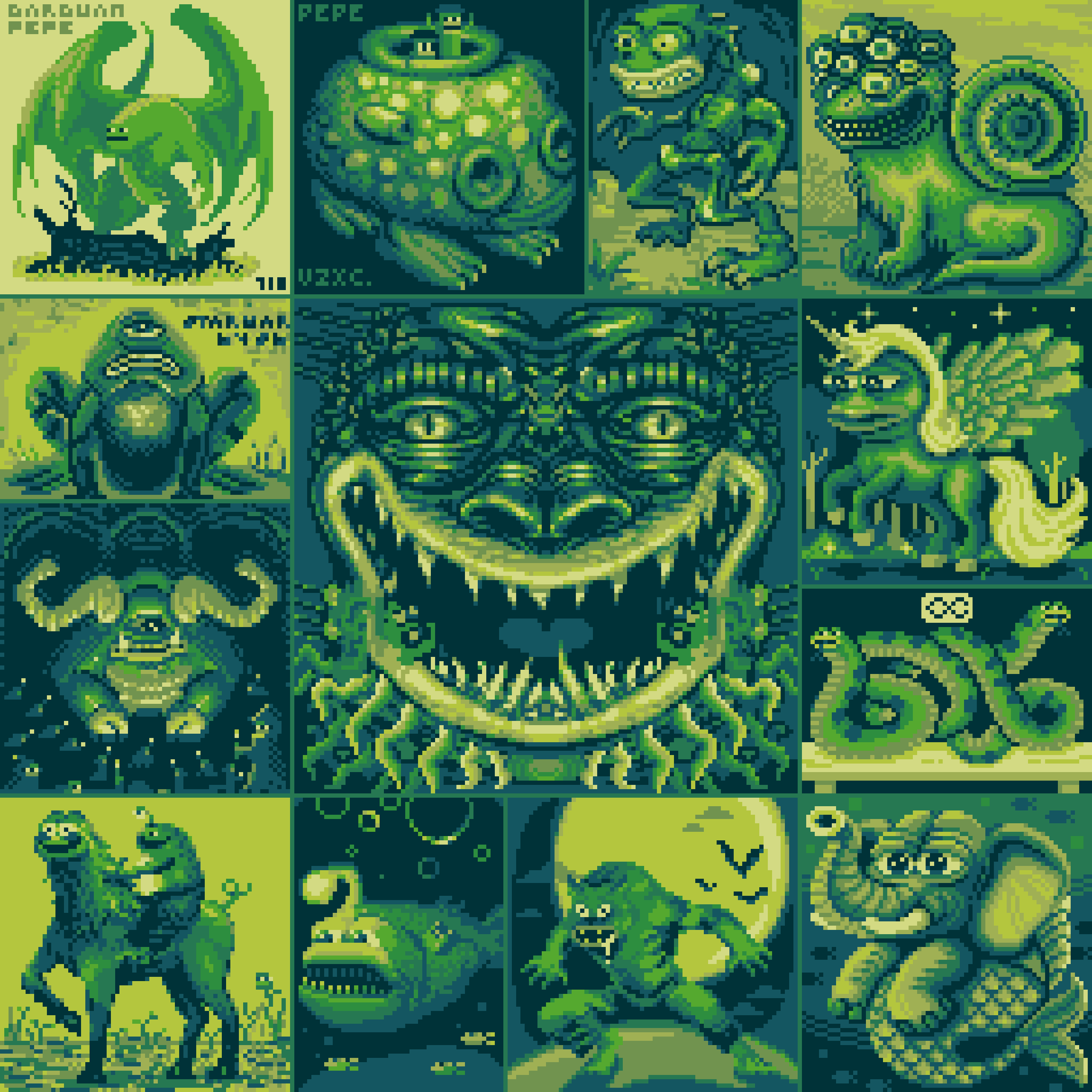 design_sb1's tweet card. Paint Together. Mint Daily. CC0 Art.