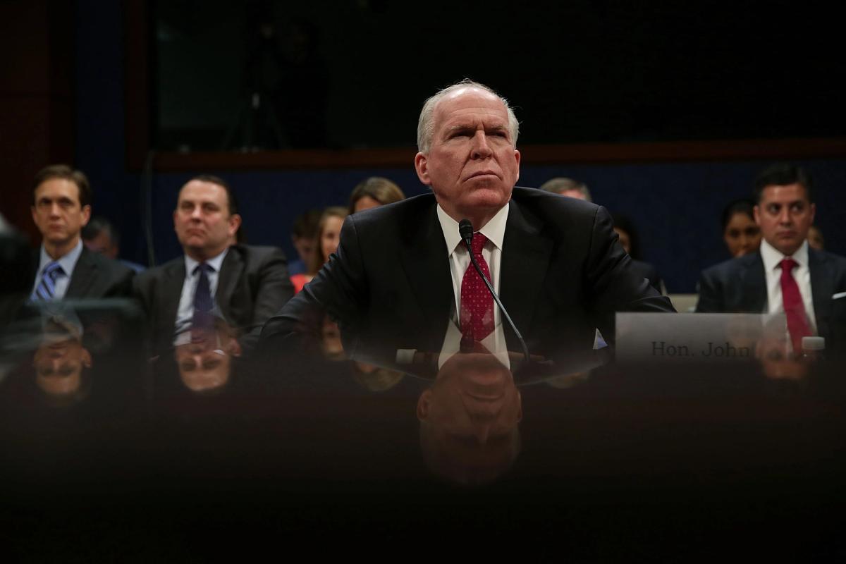AcrossTheBay's tweet card. Did Obama’s CIA director falsify evidence showing Russiagate was a hoax?