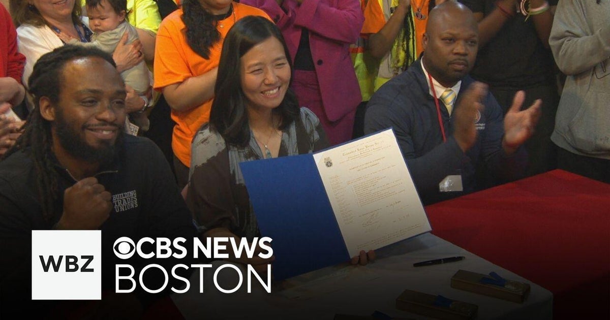 Mass_BTU's tweet card. The agreement will give students at Madison Park Technical Vocational High School a direct path to a career in the trades. WBZ-TV's Courtney Cole reports.
