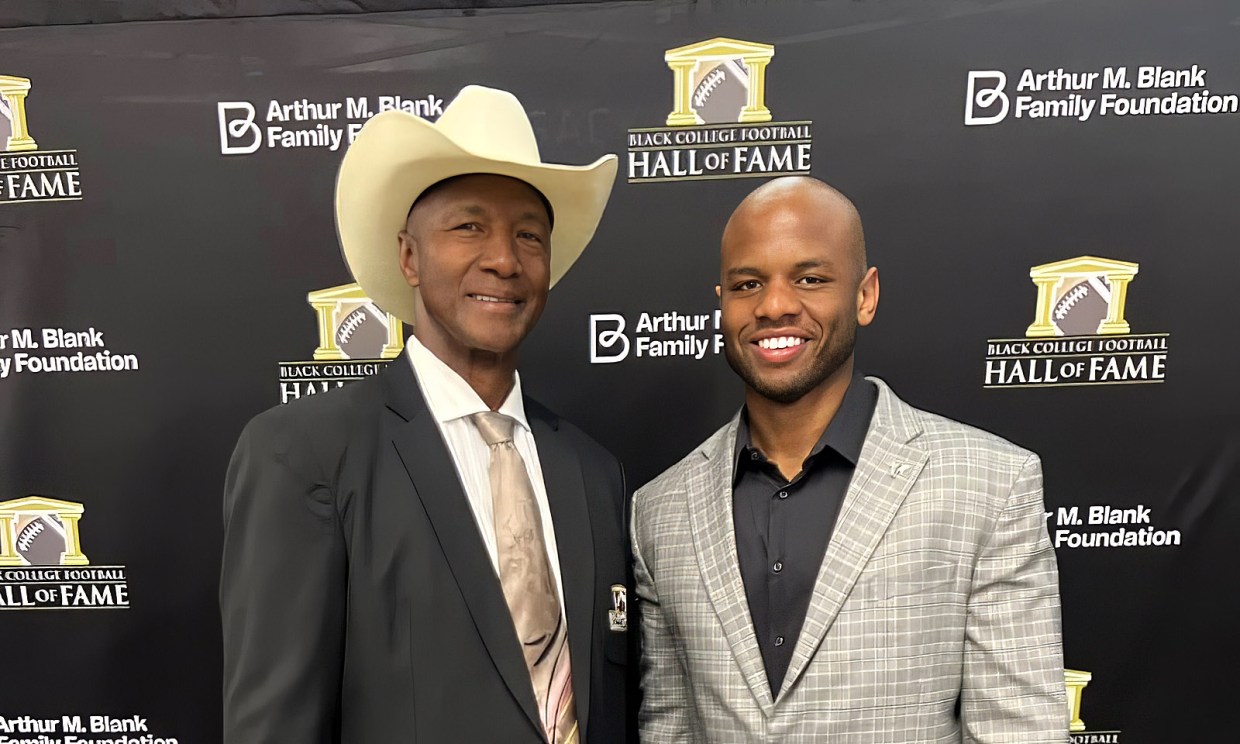 MelBlountYLI's tweet card. Hall of Famer Mel Blount, an HBCU icon, shows he’s still got it at 77—while mentoring his sons in sports, fitness, and family legacy.