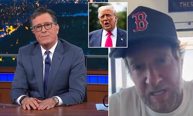 GrimmJack66's tweet card. The network announced that the 'Late Show with Stephen Colbert' is being cancelled. It came just days after the host blasted the network's $16million settlement with President Trump as a 'big fat...
