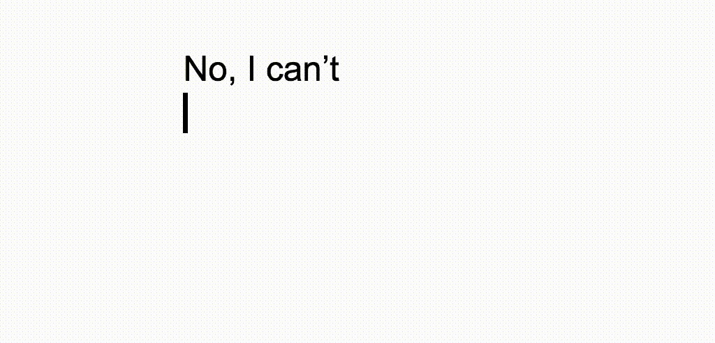 msoriaro's tweet card. learn to say no, learn when to say no. It's no because I don't want to, it's no because I don't know how, no because I'm tired, no because it doesn't go with me, no because it doesn't resonate with...