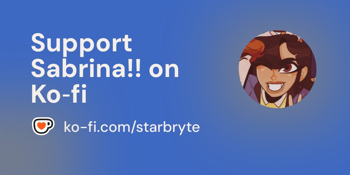 StarBryte__'s tweet card. Become a supporter of Sabrina!! today!