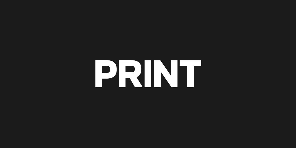 WordPress's tweet card. PRINT (founded in 1940) reports on and celebrates visual culture and the expression of graphic design in all its forms and mediums.