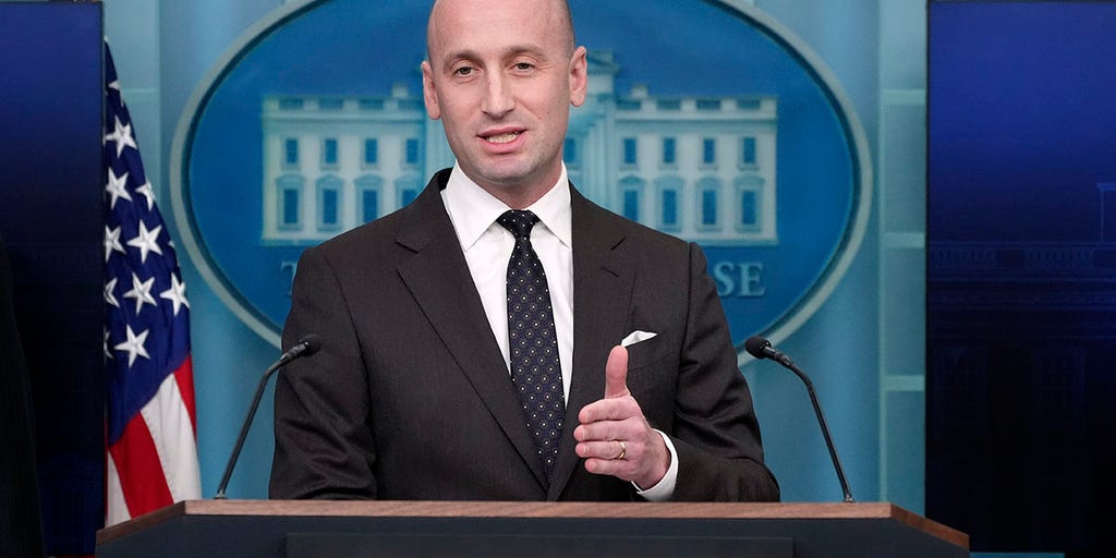 HungCao_VA's tweet card. White House deputy chief of staff Stephen Miller answered a question about people insisting Elon Musk is an “unelected bureaucrat" in the Trump administration.