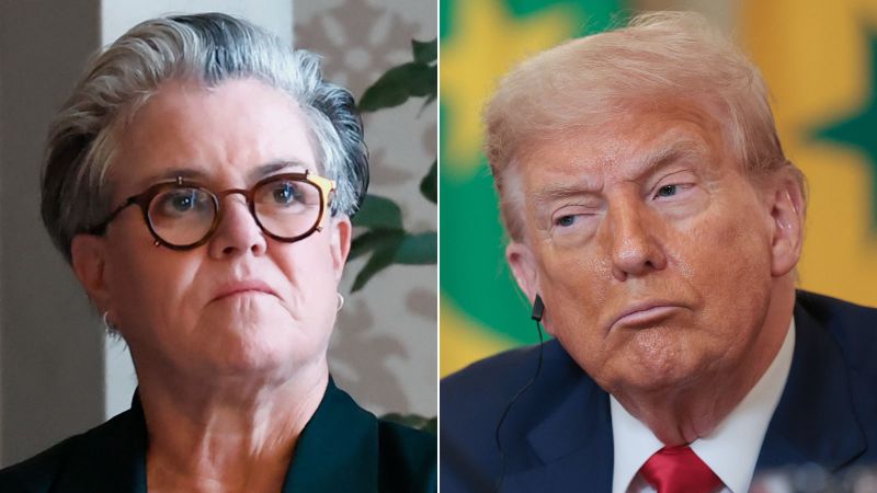 CNNPolitics's tweet card. President Donald Trump reignited a decades-long feud with comedian Rosie O’Donnell Saturday, taking to his Truth Social platform to write he was considering revoking her citizenship.