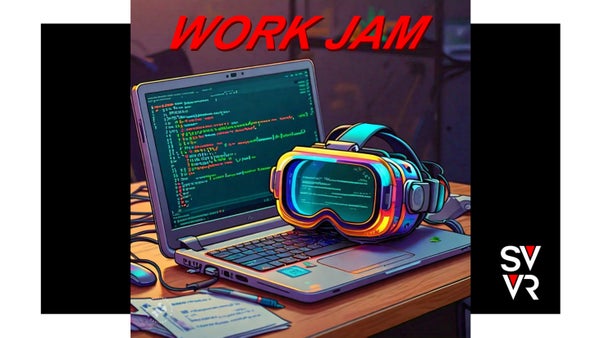 SVVRLIVE's tweet card. Join us for our Work Jam where you can finally dedicate some time for those personal XR projects and tutorials you've been eager to tackle. Bring your laptops, headset, an