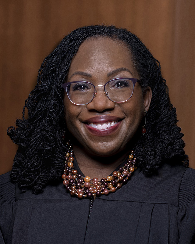SCHSociety's tweet card. A profile of United States Supreme Court Associate Justice Ketanji Brown Jackson, including personal background, plus nomination and confirmation dates. The Roberts Court.