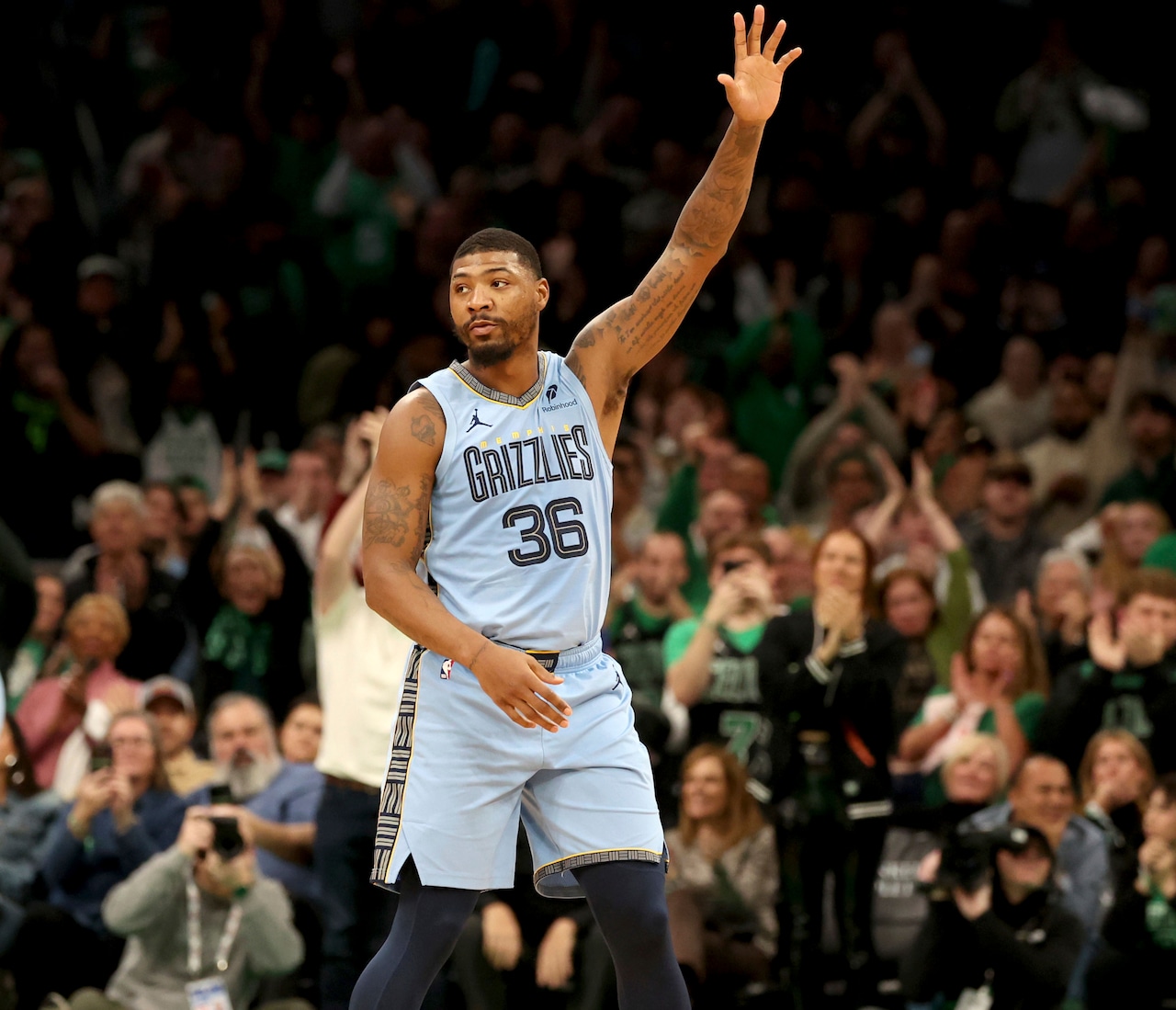 masslivesports's tweet card. Marcus Smart signed with the Lakers this summer, and naturally, Celtics fans likely aren't going to be too happy about that.