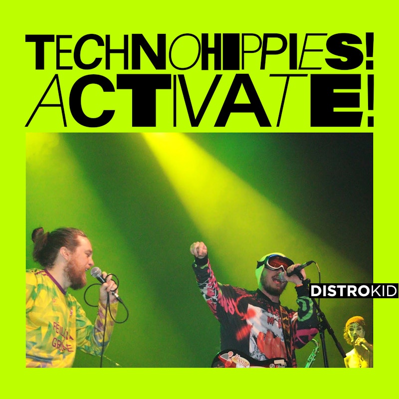 PostPunkPodge's tweet card. Stream and Save TECHNOHIPPIES! ACTIVATE! - Distributed by DistroKid