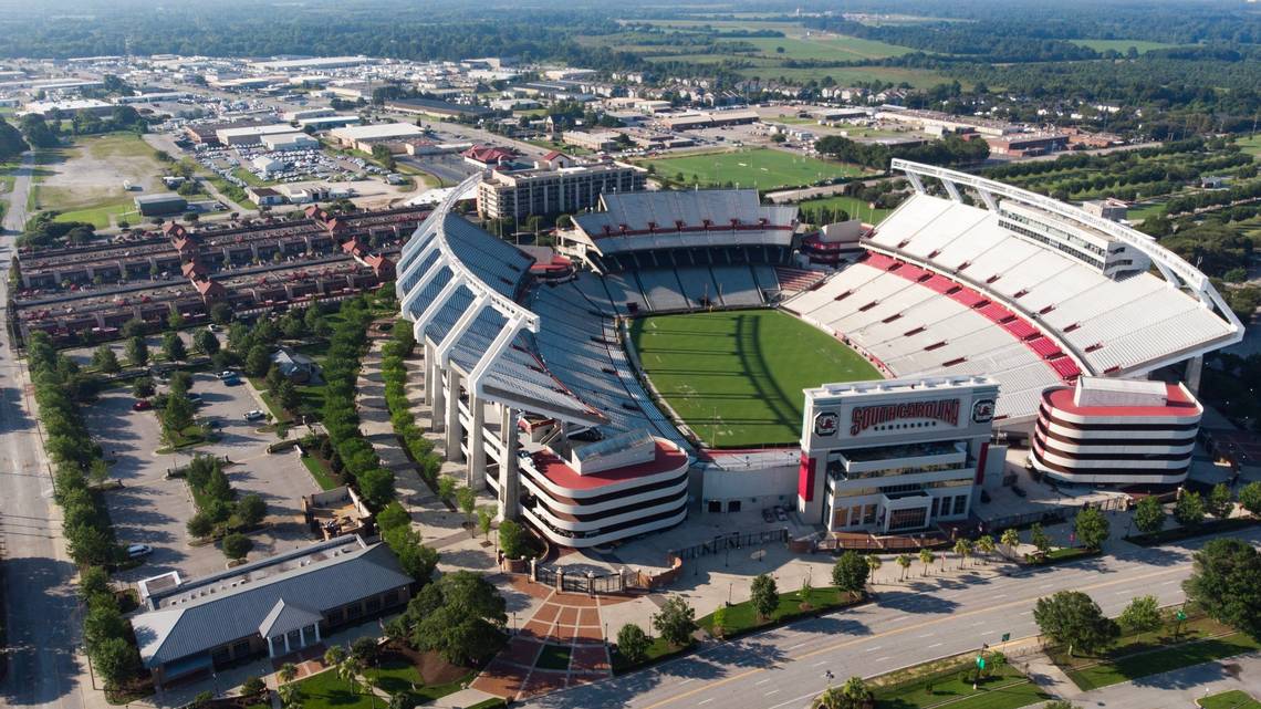 RHHerald's tweet card. 25 questions for the 2025 season: The Gamecocks football stadium will undergo massive change soon.