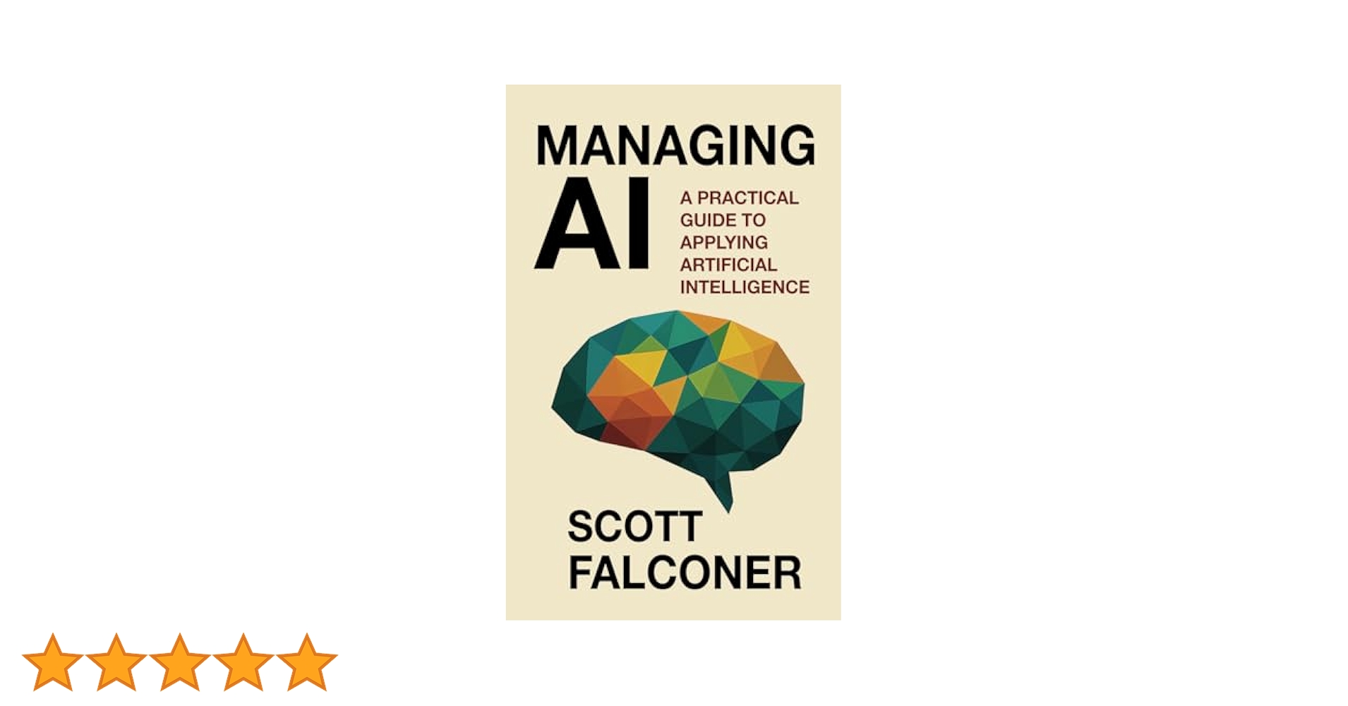 scottfalconer's tweet card. Managing AI: A Practical Guide to Applying Artificial Intelligence