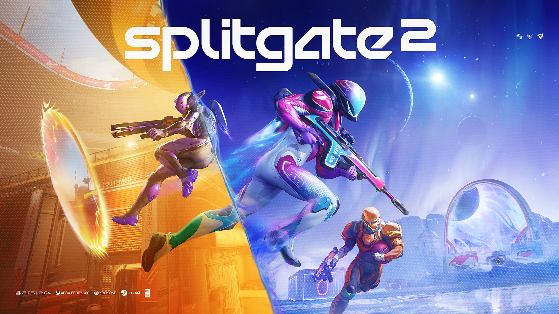 fullsyncnetwork's tweet card. Splitgate 2 returns to beta after a rough launch. OG servers shut down and 45 staff laid off. Will fans stick around for the 2026 relaunch?
