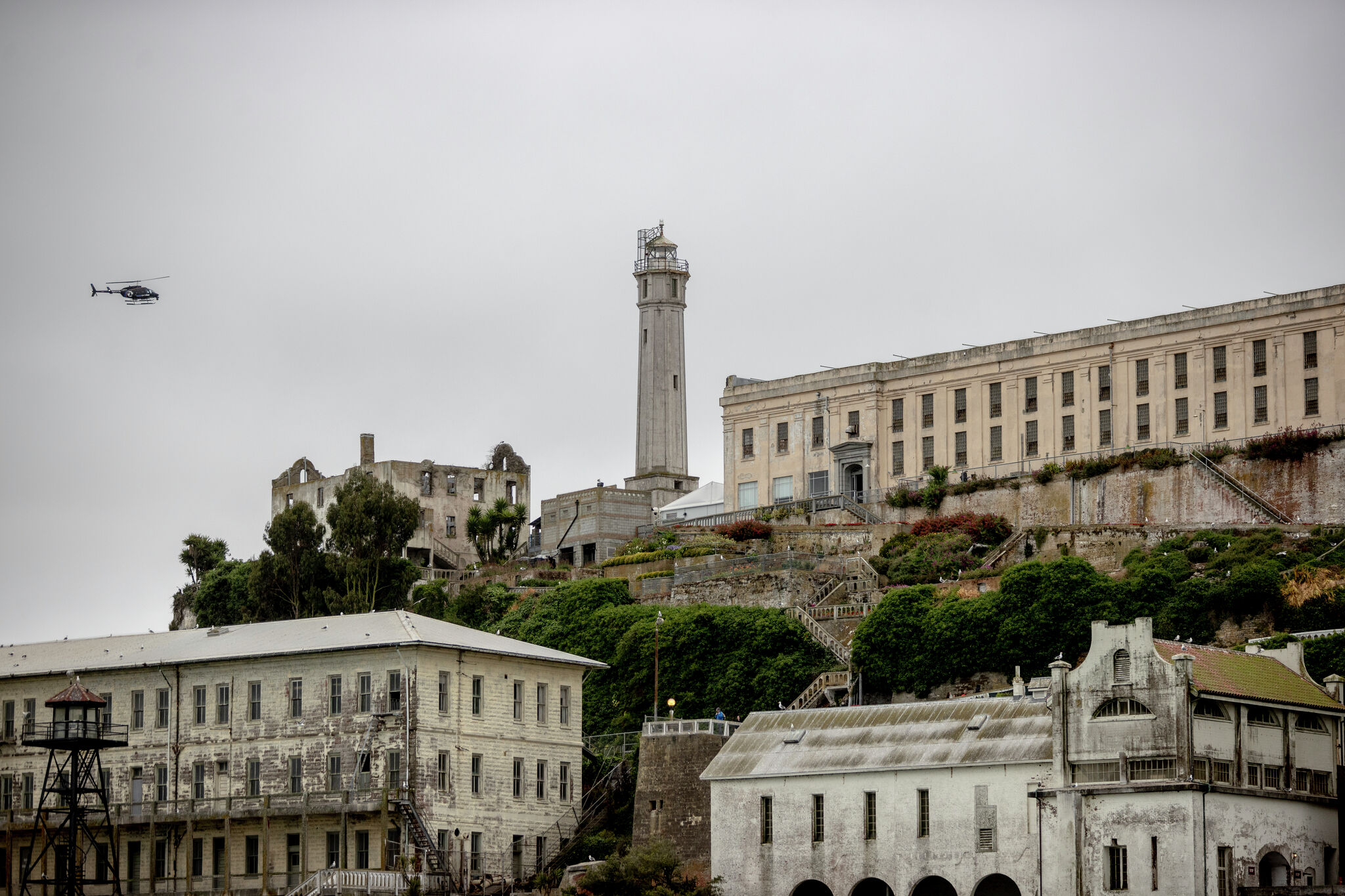 netcom_cosmic's tweet card. Wastewater from Alcatraz currently gets sent off the island by boat to San Francisco. If Trump turns it into a prison, the city could try to block shipments.