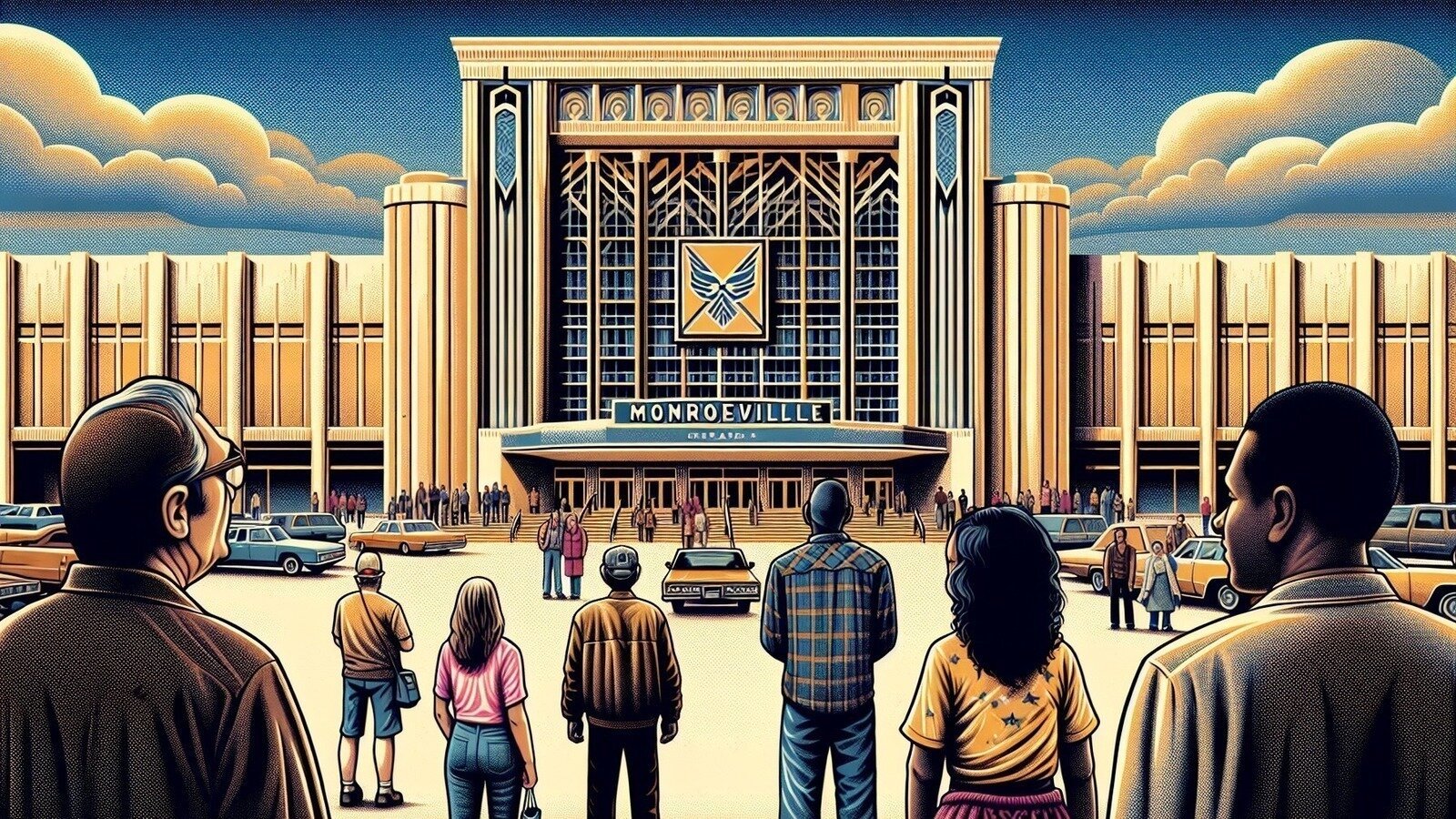 Riddict's tweet card. Save the Monroeville Mall