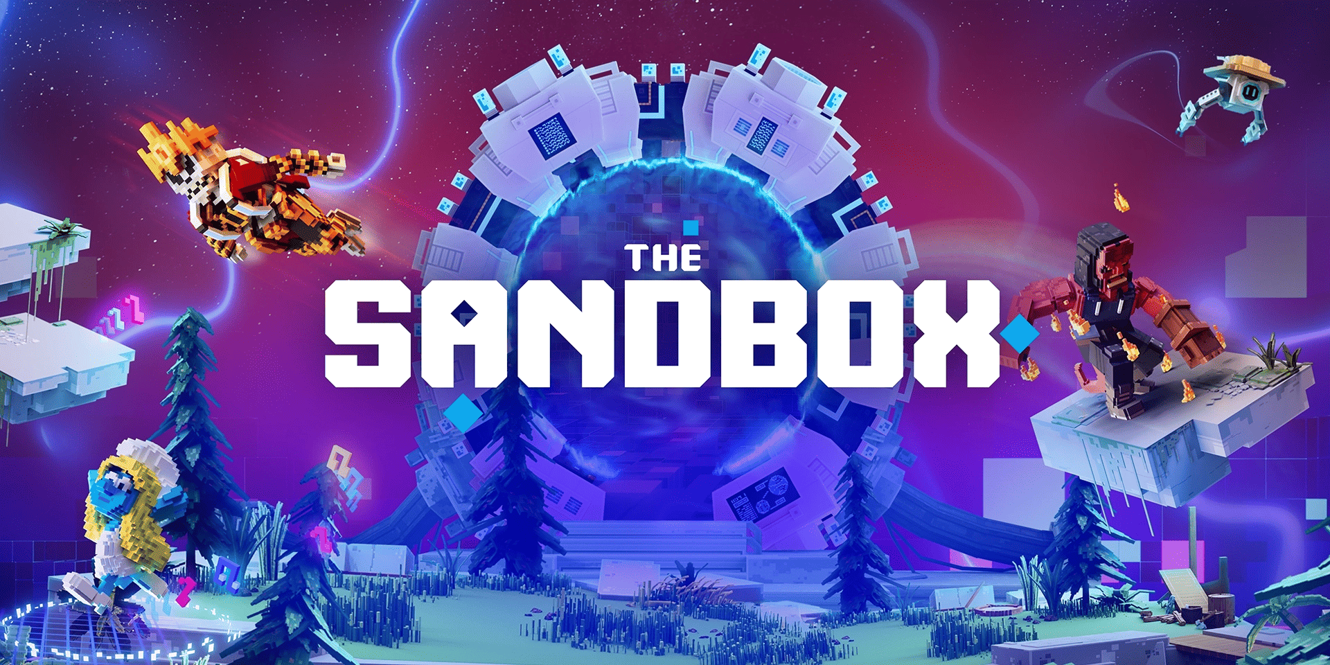 TheSandboxGame's tweet card. The #1 decentralized platform for creators and gamers in the Metaverse.