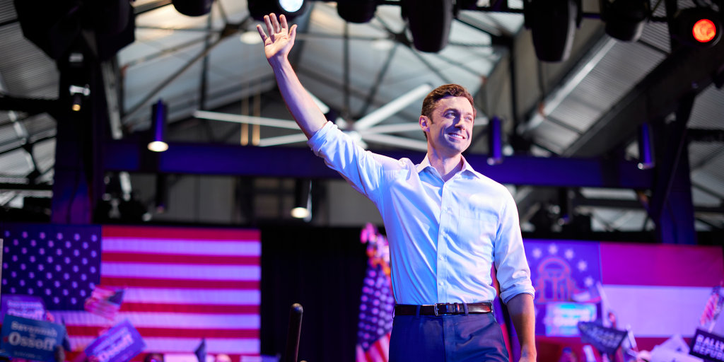NnamEgwuon's tweet card. Georgia Democrats thought they'd solved Trump — and then he won again. That's shaping Jon Ossoff's re-election run now.