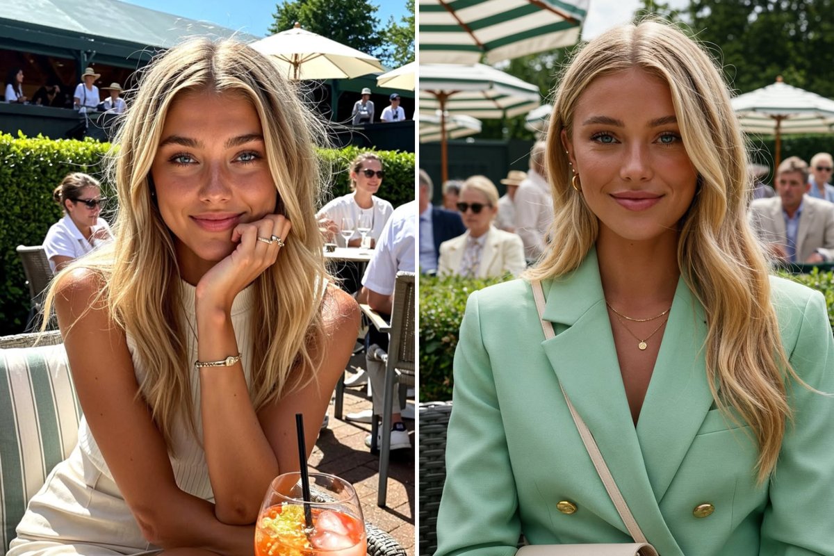misszanette's tweet card. Mia Zelu’s posts from Wimbledon aren’t all that they appear