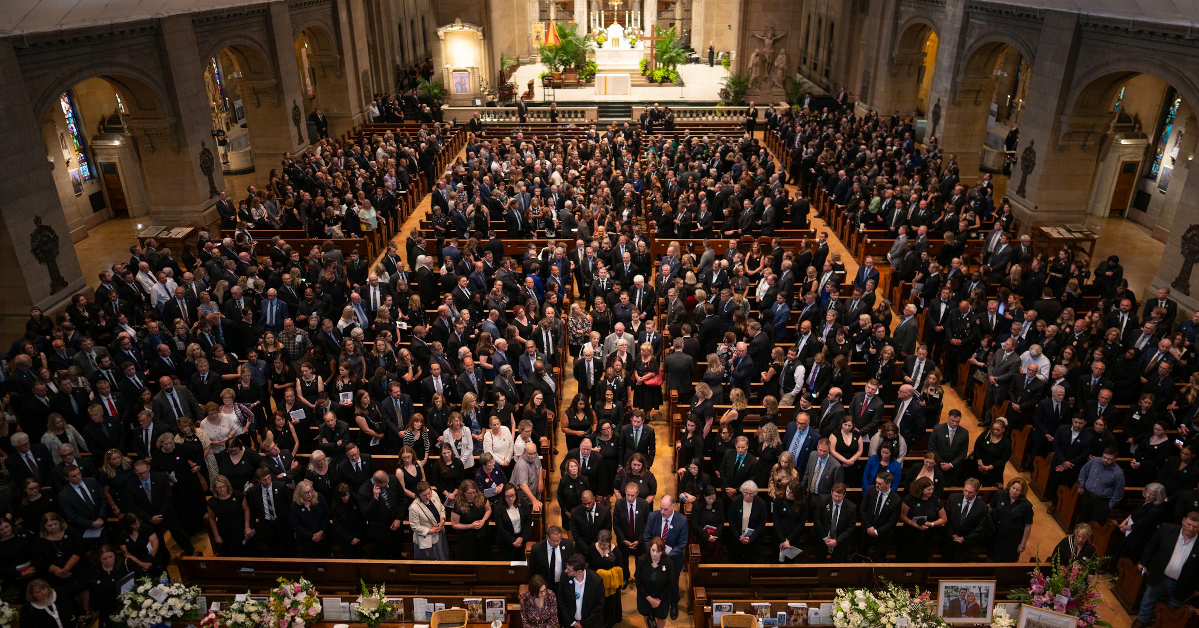RyanFaircloth's tweet card. More than 1,300 mourners — including former President Joe Biden, Vice President Kamala Harris and a near-complete roster of Minnesota’s political class — gathered for the funeral Mass at the Basilica...