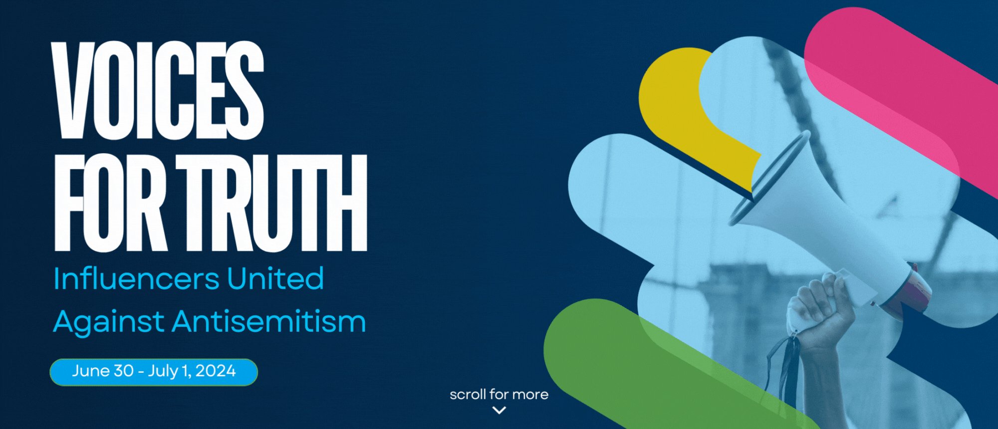 jina_huh's tweet card. Voices for Truth: Influencers United Against Antisemitism