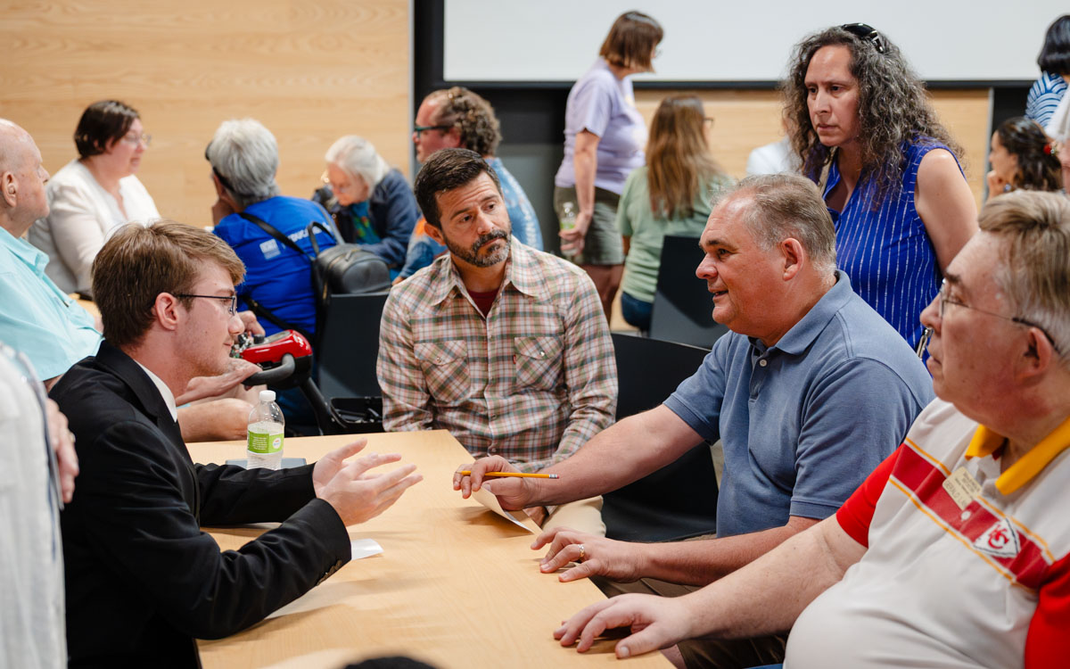 LawrenceKSTimes's tweet card. Voters asked Lawrence City Commission candidates about the budget, Haskell Indian Nations University, affordable housing and other topics important to them at a buzzing forum Saturday.