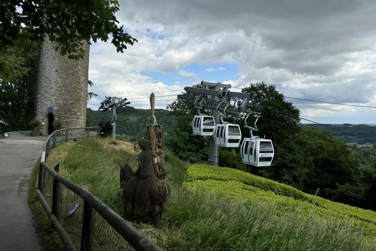 SophieMeiLan's tweet card. A trailblazing tourist attraction less than an hour away from Yorkshire has an unusual love story behind its revival.