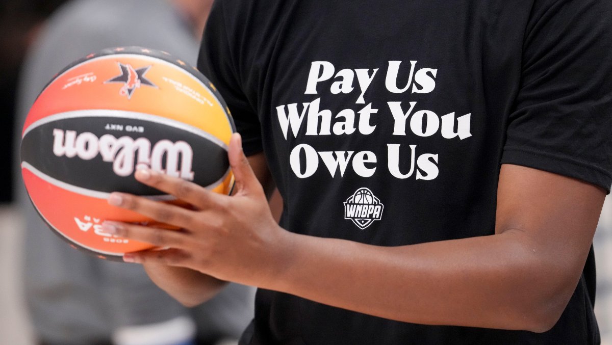 TheAmberHarding's tweet card. As CBA negotiations heat up on WNBA All-Star weekend, Commissioner Cathy Engelbert says both sides are aligned. But that's not what the players say.