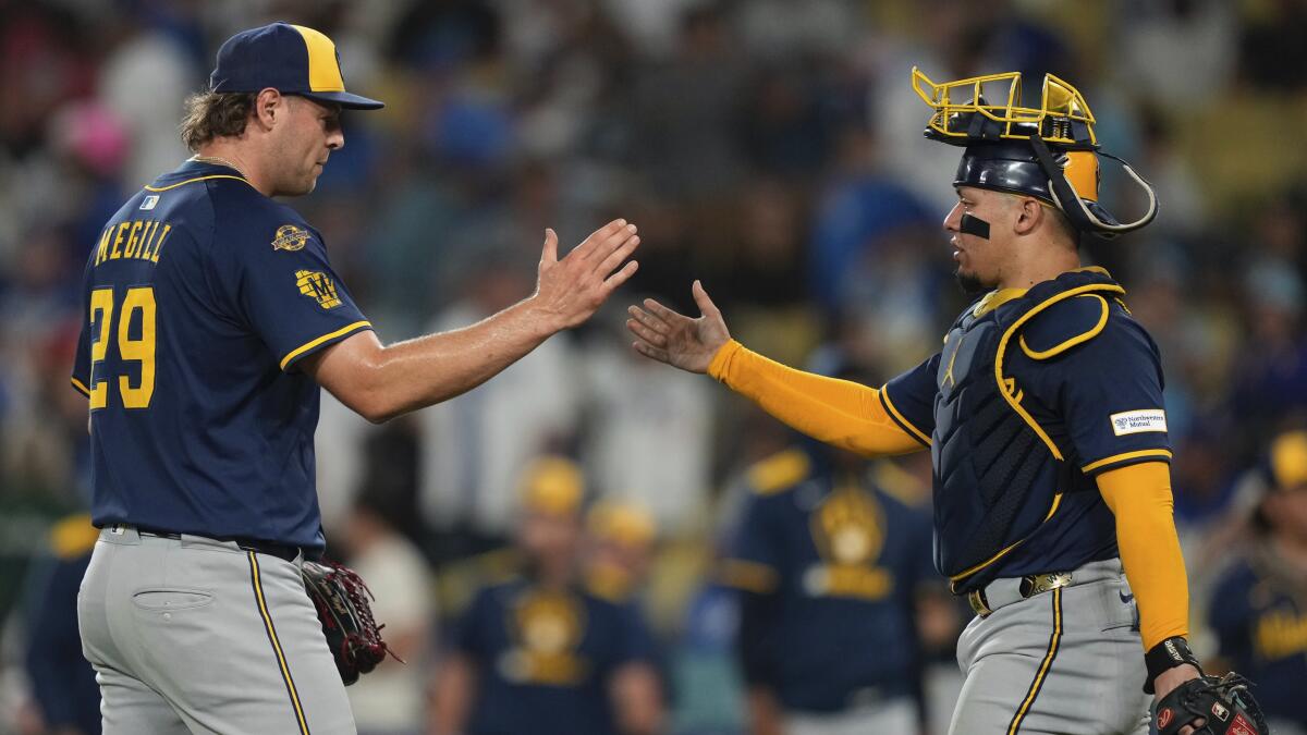 CorriHess's tweet card. The Milwaukee Brewers have nearly the same record as the high-spending Dodgers and might be an underdog worth rooting for amid baseball's competitive balance wars.