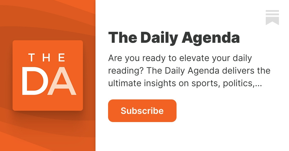 bloisolson's tweet card. Are you ready to elevate your daily reading? The Daily Agenda delivers the ultimate insights on sports, politics, agriculture, and health straight to your inbox. Stay informed and ahead of the curve...