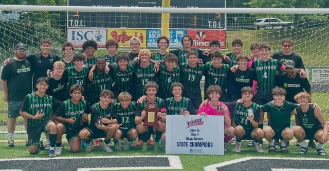 757teamz's tweet card. Max Cooper scored the game-winner for Jamestown, while Brynn Goseth scored in the final three minutes to give Poquoson its first girls soccer state title.